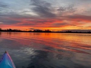 Red sunset- click for photo gallery